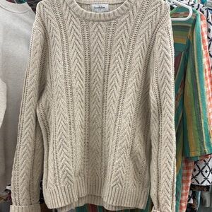Goodfellow & Co beige sweater medium